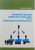 Sprawność działania administracji publicznej w Polsce