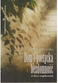 Dom i poetycka bezdomność