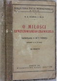 O miłości ukrzyżowanego Zbawiciela -1933 r.