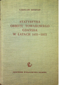 Statystyka obrotu towarowego Gdańska w latach 1651 1815