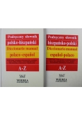 Podręczny słownik polsko hiszpański 2 tomy