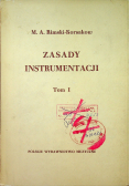 Zasady Instrumentacji Tom I