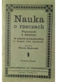 Nauka o rzeczach ,1923 r.