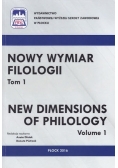 Nowy Wymiar Filologii Tom 1