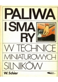 Paliwa i smary w technice miniaturowych silników