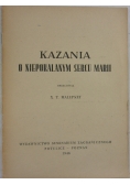 Kazania o niepokalanym sercu Marii, 1946 r.