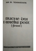 Suche dni i Wielki Post