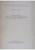 Publicystyka Józefa Ignacego Kraszewskiego w latach 1859 - 1872
