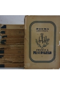 Pisma zbiorowe, zestaw 10 książek, 1937r.