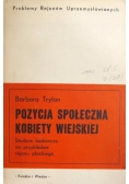 Pozycja Społeczna Kobiety Wiejskiej