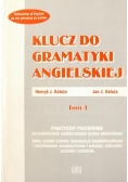 Klucz do gramatyki angielskiej, Tom I