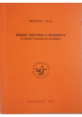 Między historią a biografią