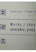 Marks i idea pieniądza pracy