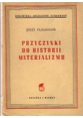 Przyczynki do historii materializmu, 1950r