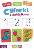 Kolorowa Akademia Cyferki z naklejkami