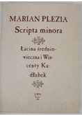 Scripta minora