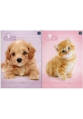 Zeszyt A5/32K kratka UV Puppy Sign (10szt)