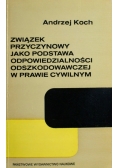 Związek przyczynowy jako podstawa odpowiedzialności odszkodowawczej w prawie cywilnym