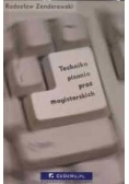 Technika pisania prac magisterskich