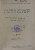 Nauka wiary i obyczajów, 1937 r.