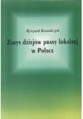 Zarys dziejów prasy lokalnej w Polsce