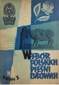 Wybór polskich pieśni ludowych, Tom I