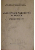 Mniejszości Narodowe w Polsce informator 1994