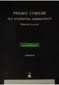 Prawo cywilne dla studentów administracji