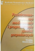 Przestrzenno czasowe modelowanie i prognozowanie zjawisk gospodarczych