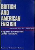 British and American English