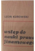 Wstęp do nauki prawa finansowego
