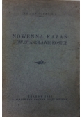 Nowenna kazań o św. Stanisławie Kostce, 1931 r.
