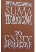 Suma teologiczna tom 20 cnoty społeczne