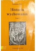 Historia wychowania tom 1