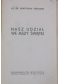 Nasz udział we mszy świętej, 1936 r.