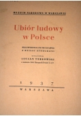Ubiór ludowy w Polsce 1937 r