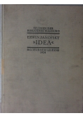 Studien der Bibliothek Warburg. Idea, 1924r.