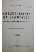 Chrześcijanin na samotności 1931 r.