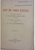 Listy Św. Pawła Apostoła, 1929r.