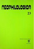 Neophilologica 23