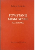 Powstanie Krakowskie 1923 roku
