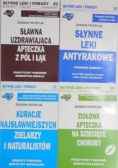 Słynne leki i porady, 4 książki