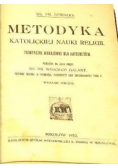 Metodyka katolickiej nauki religii, 1922 r.