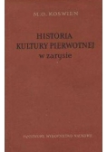 Historia kultury pierwotnej w zarysie