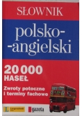 Słownik  polsko-angielski, 20 000 haseł