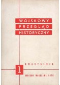 Wojskowy przegląd historyczny, nr 1