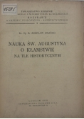 Nauka św. Augustyna o kłamstwie na tle historycznym, 1948 r.