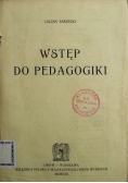 Wstęp do Pedagogiki 1922 r