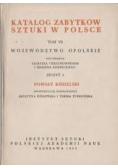Katalog Zabytków Sztuki w Polsce Województwo Opolskie, zeszyt 5