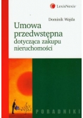 Umowa przedwstępna dotycząca zakupu nieruchomości